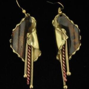 Creative Copper Earrings from Renee Taylor Gallery, Sedona, AZ